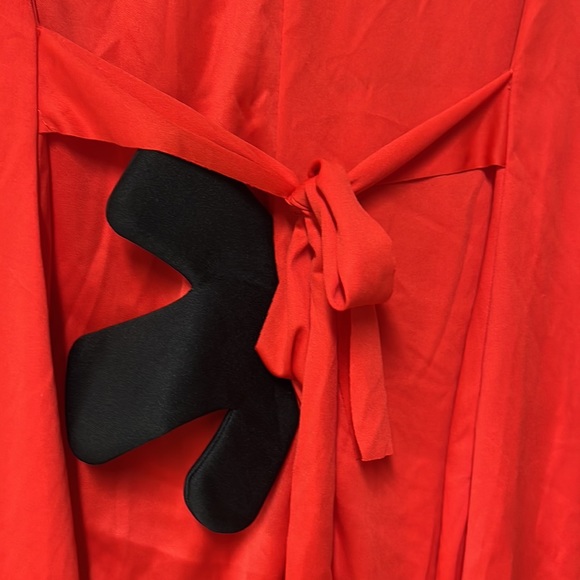 Red Angry Birds Costume Dress with Tieback and Headband for Kids - Picture 9 of 16